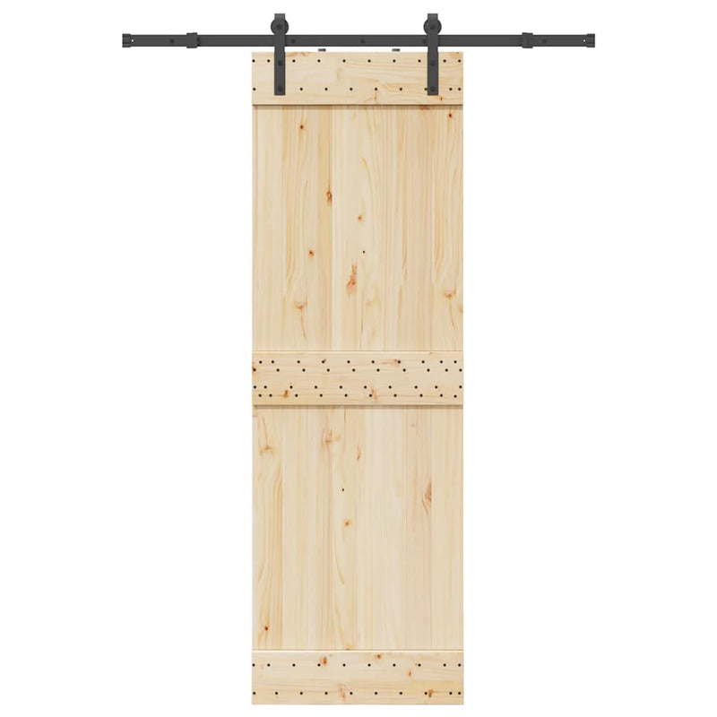 Load image into Gallery viewer, Vidaxl doos met onderdelen voor schuifdeur 152,5 cm staal zwart
