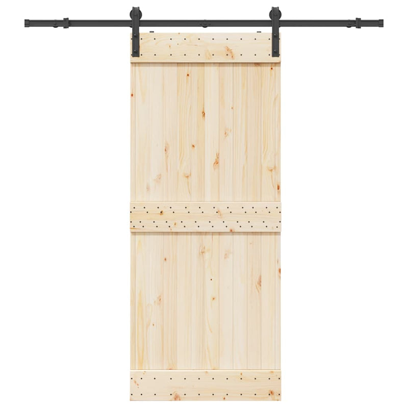 Load image into Gallery viewer, Vidaxl doos met onderdelen voor schuifdeur 183 cm staal zwart
