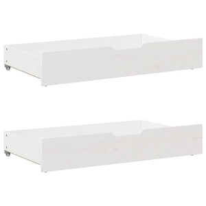 Vidaxl bedlades 2 st 95x55x17 cm massief grenenhout