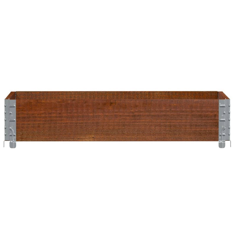 Load image into Gallery viewer, Vidaxl palletopzetrand 100x50 cm massief grenenhout bruin

