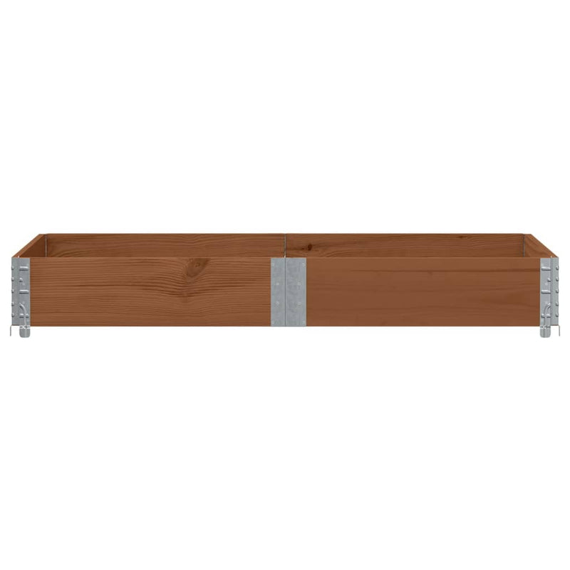 Load image into Gallery viewer, Vidaxl palletopzetrand 150x100 cm massief grenenhout bruin
