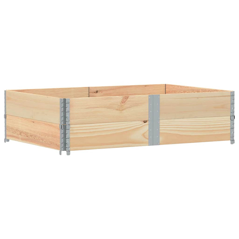 Load image into Gallery viewer, Vidaxl palletopzetranden 2 st 150x100 cm massief grenenhout
