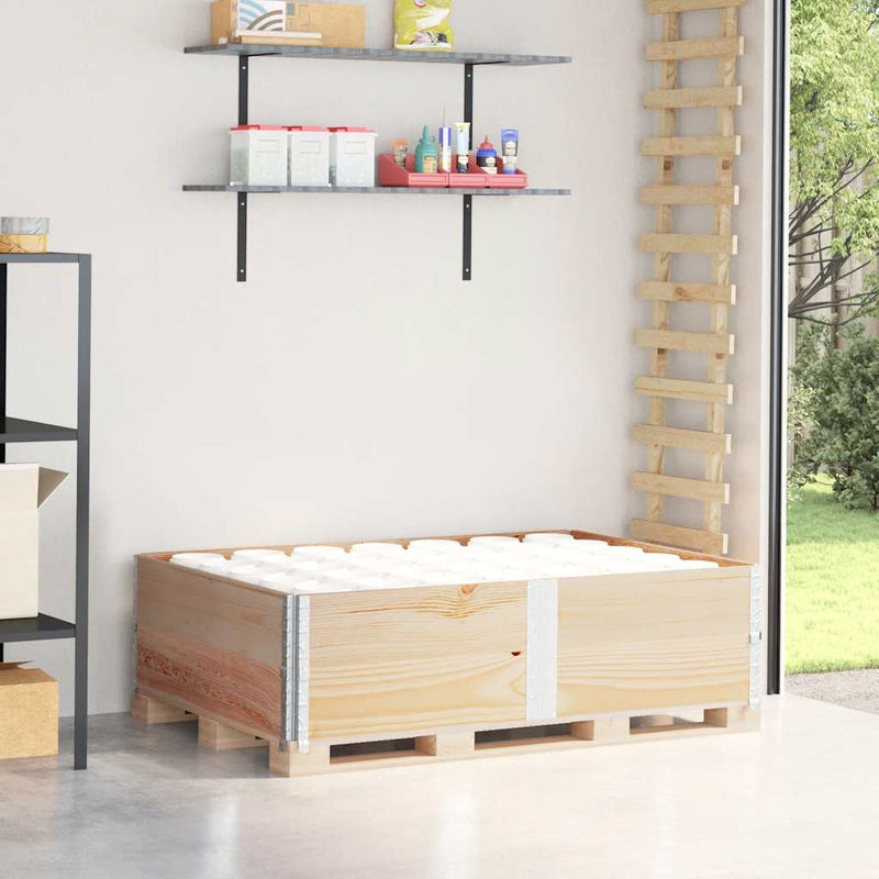 Load image into Gallery viewer, Vidaxl palletopzetranden 2 st 150x100 cm massief grenenhout
