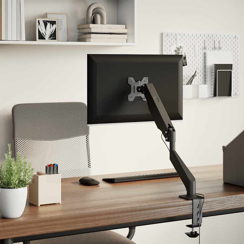 Afbeelding laden in galerijviewer, Vidaxl monitorbeugel 27 inch scherm gasveer 10 kg
