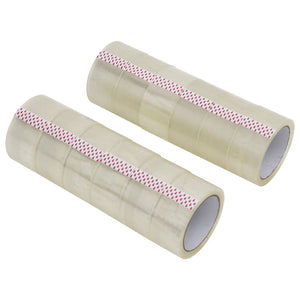 Vidaxl verpakkingstapes 12 st 48 mm x 66 m transparant