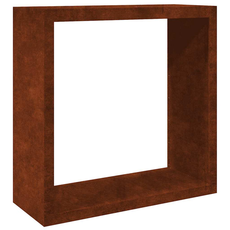 Load image into Gallery viewer, Vidaxl brandhoutrek 100x40x100 cm weervast staal
