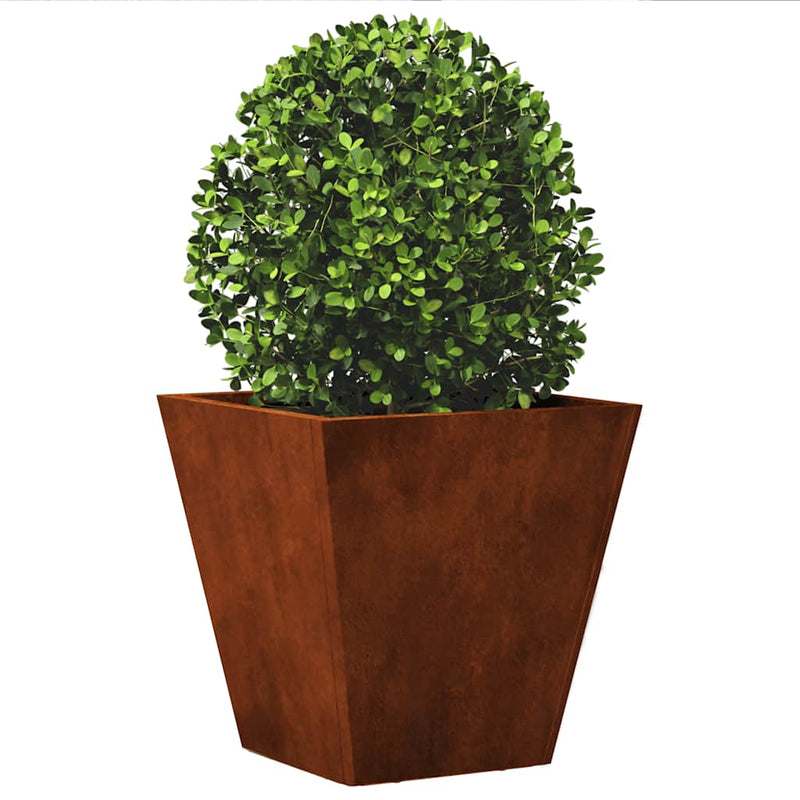 Load image into Gallery viewer, Vidaxl plantenbak 30x30x30 cm weervast staal
