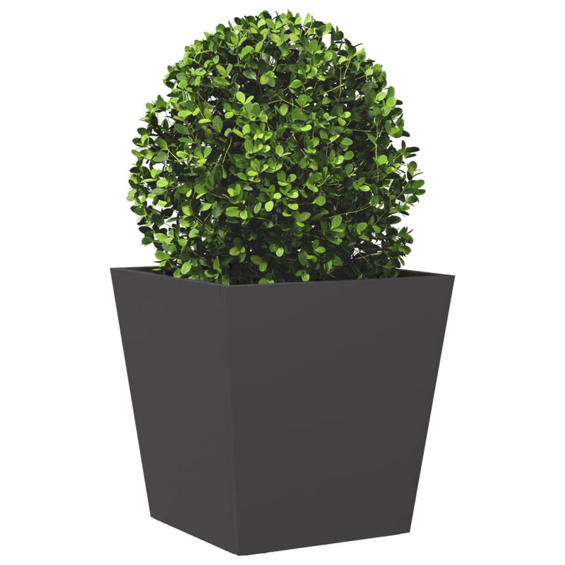 Load image into Gallery viewer, Vidaxl plantenbak 40x40x40 cm staal zwart
