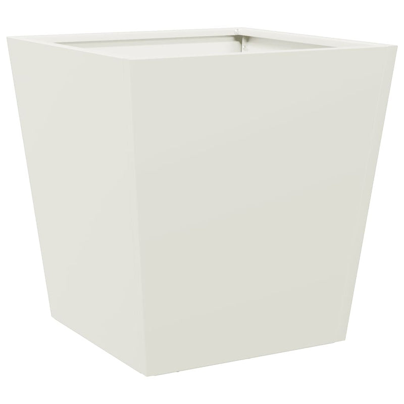 Load image into Gallery viewer, Vidaxl plantenbak 40x40x40 cm staal wit
