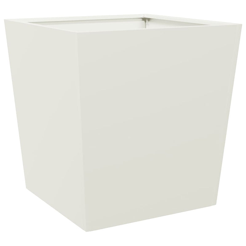 Load image into Gallery viewer, Vidaxl plantenbak 50x50x50 cm staal wit
