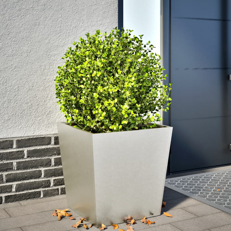 Load image into Gallery viewer, Vidaxl plantenbak 50x50x50 cm roestvrij staal
