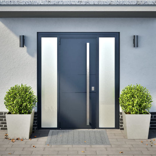 Vidaxl plantenbakken 2 st 50x50x50 cm roestvrij staal