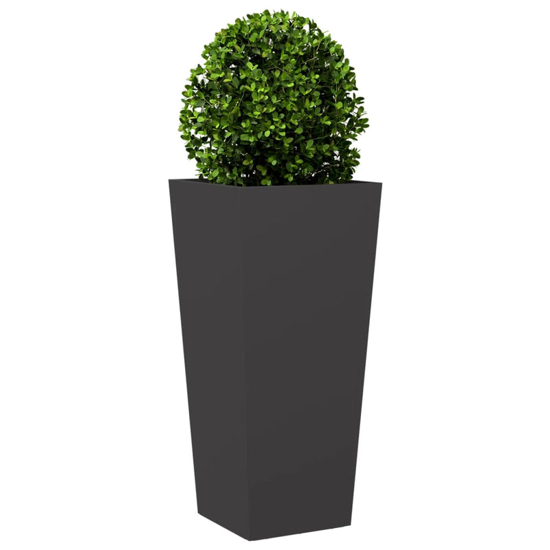 Load image into Gallery viewer, Vidaxl plantenbak 35x35x75 cm staal zwart
