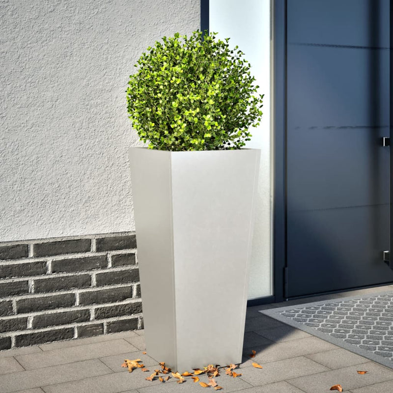 Load image into Gallery viewer, Vidaxl plantenbak 35x35x75 cm roestvrij staal
