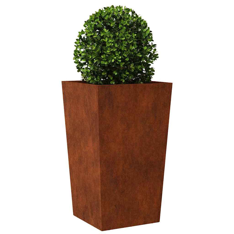 Load image into Gallery viewer, Vidaxl plantenbak 45x45x75 cm weervast staal
