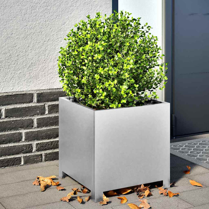 Load image into Gallery viewer, Vidaxl plantenbakken 2 st 40x40x40 cm gegalvaniseerd staal
