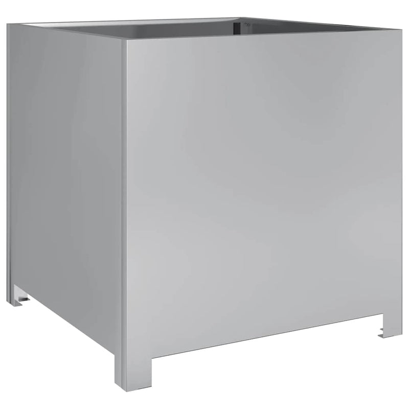 Load image into Gallery viewer, Vidaxl plantenbak 50x50x50 cm gegalvaniseerd staal
