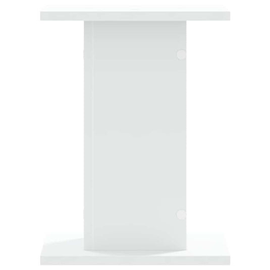 Vidaxl speakerstandaards 2 st 30x30x40 cm bewerkt hout wit