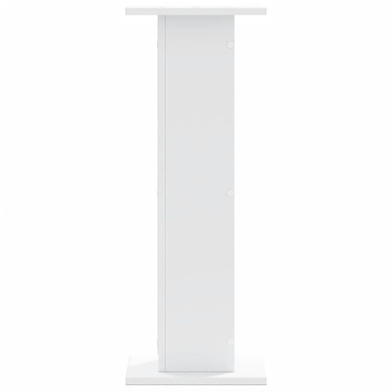 Chargez l'image dans la visionneuse de la galerie, Vidaxl speakerstandaards 2 st 30x30x80 cm bewerkt hout wit
