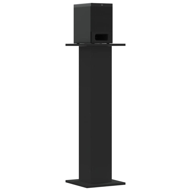 Load image into Gallery viewer, Vidaxl speakerstandaards 2 st 30x30x95 cm bewerkt hout zwart

