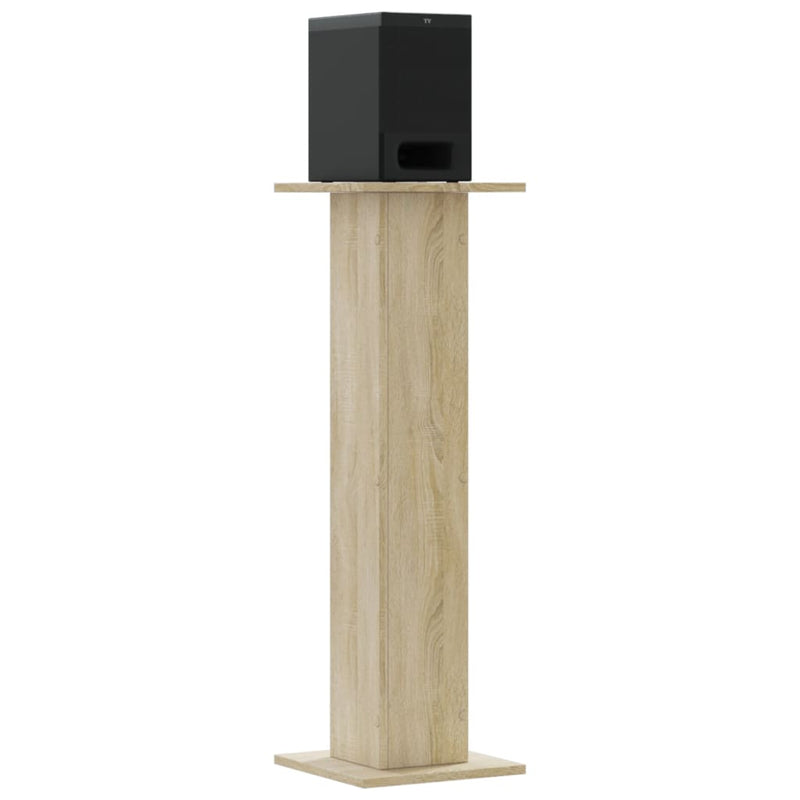 Load image into Gallery viewer, Vidaxl speakerstandaards 2 st 30x30x95 cm bewerkt hout sonoma eiken
