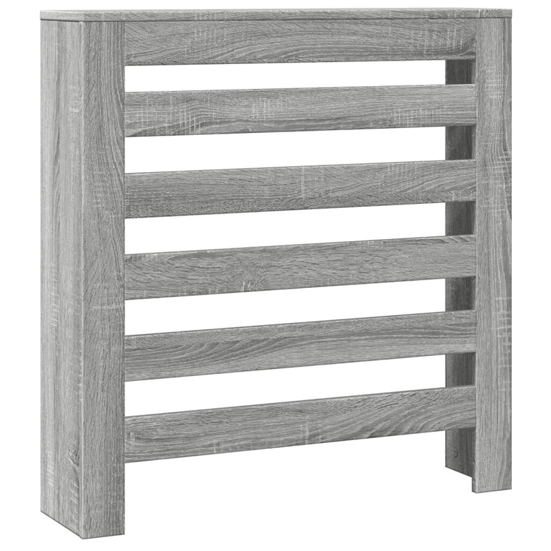 Load image into Gallery viewer, Vidaxl radiatorombouw 78x20x82 cm bewerkt hout grijs sonoma eikenkleur
