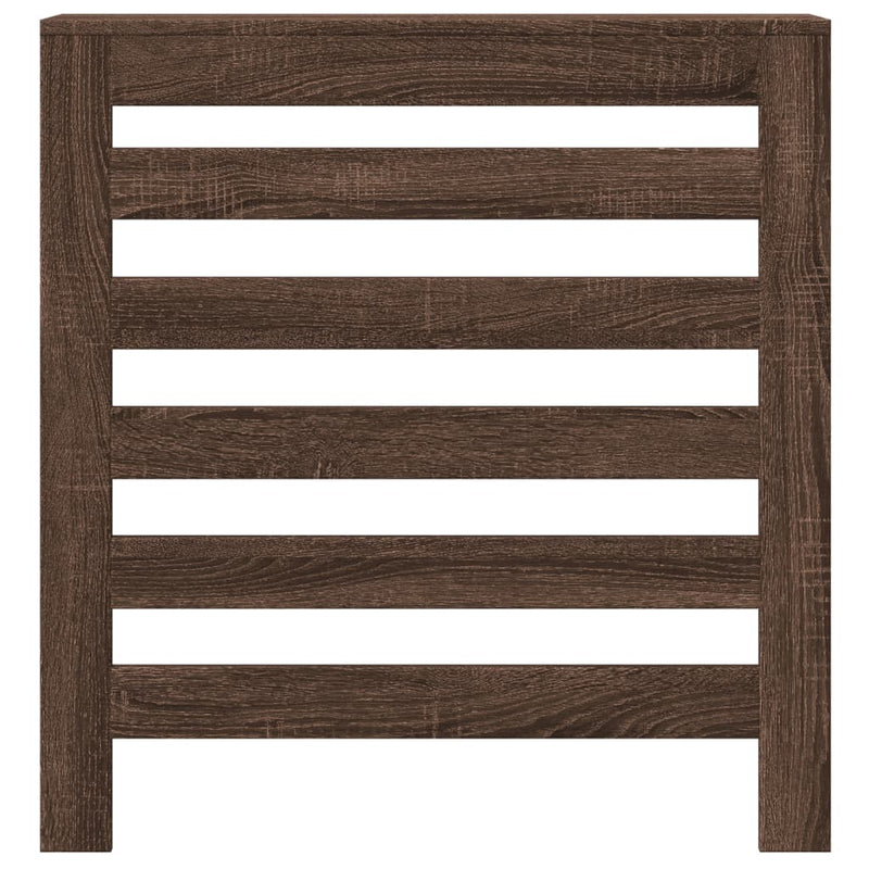Load image into Gallery viewer, Vidaxl radiatorombouw 78x20x82 cm bewerkt hout bruin eikenkleurig
