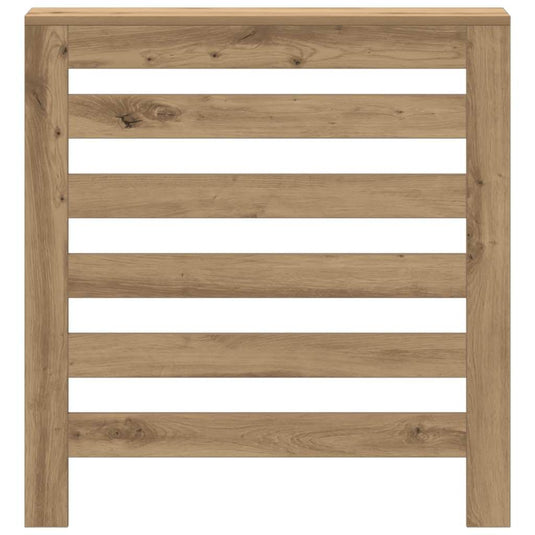 Vidaxl radiatorombouw 78x20x82 cm bewerkt hout artisanaal eikenkleur