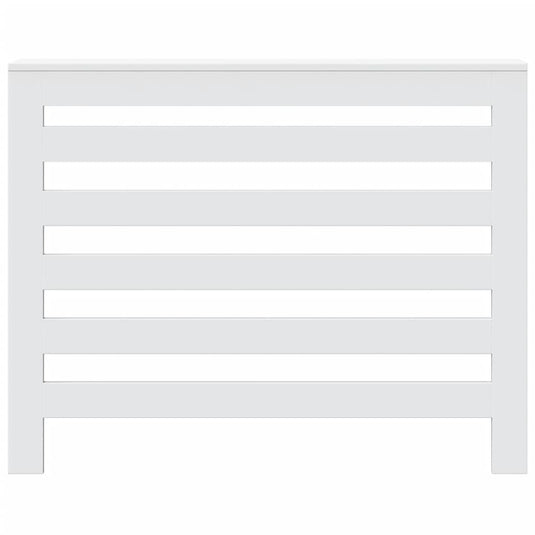 VidaXL Radiatorombouw 104x20x82 cm bewerkt hout wit