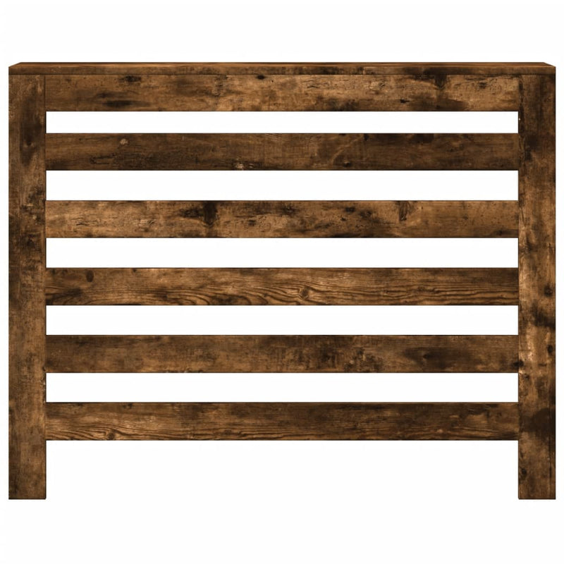 Load image into Gallery viewer, Vidaxl radiatorombouw 104x20x82 cm bewerkt hout gerookt eikenkleurig

