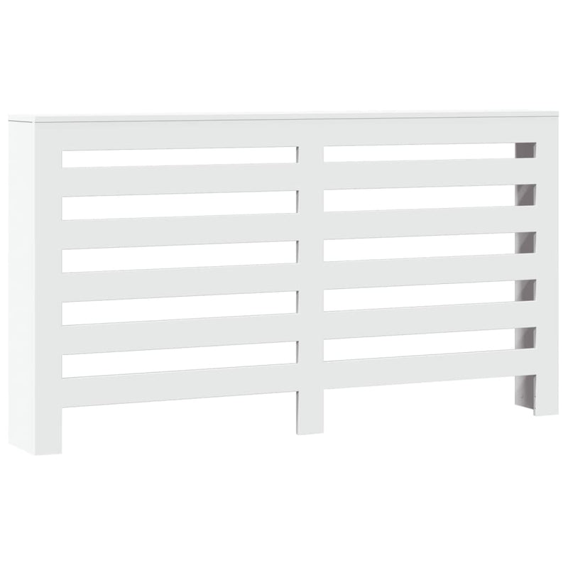Load image into Gallery viewer, Vidaxl radiatorombouw 149x20x82 cm bewerkt hout wit
