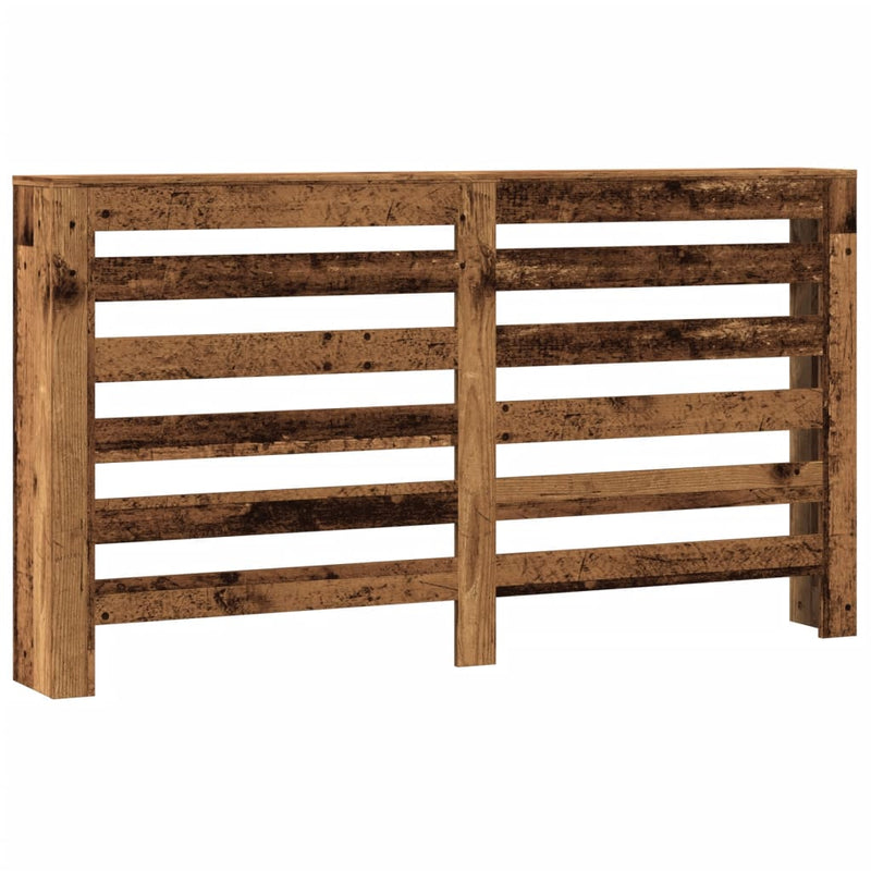 Load image into Gallery viewer, Vidaxl radiatorombouw 149x20x82 cm bewerkt hout oud hout
