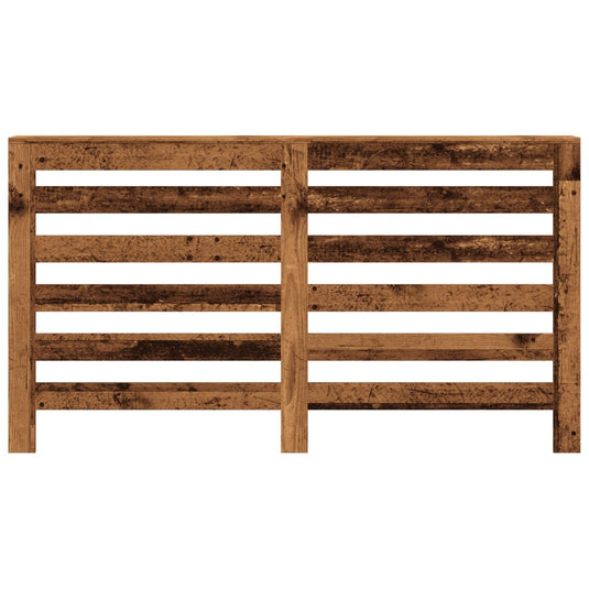 Vidaxl radiatorombouw 149x20x82 cm bewerkt hout oud hout