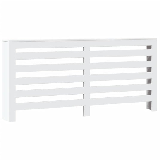 Vidaxl radiatorombouw 175x20x82 cm bewerkt hout wit