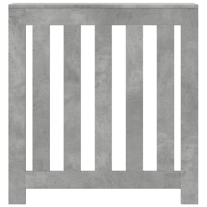 Load image into Gallery viewer, Vidaxl radiatorombouw 78x20x82 cm bewerkt hout betongrijs
