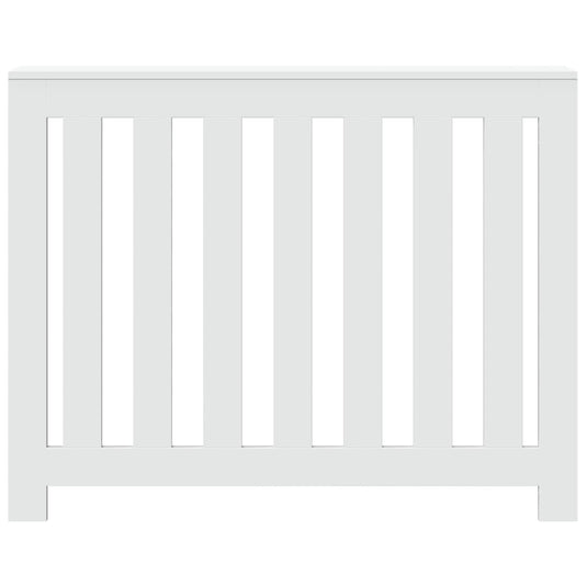 Vidaxl radiatorombouw 104x20x82 cm bewerkt hout wit