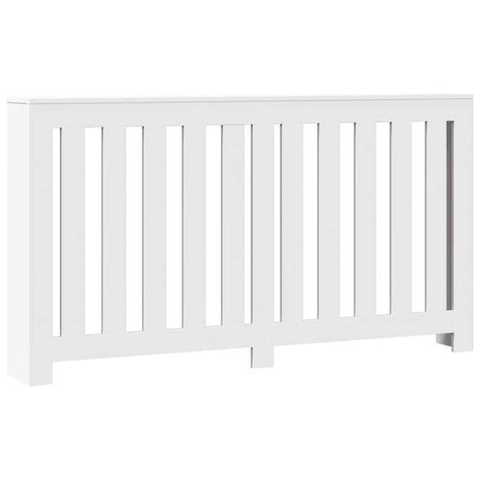 Vidaxl radiatorombouw 149x20x82 cm bewerkt hout wit