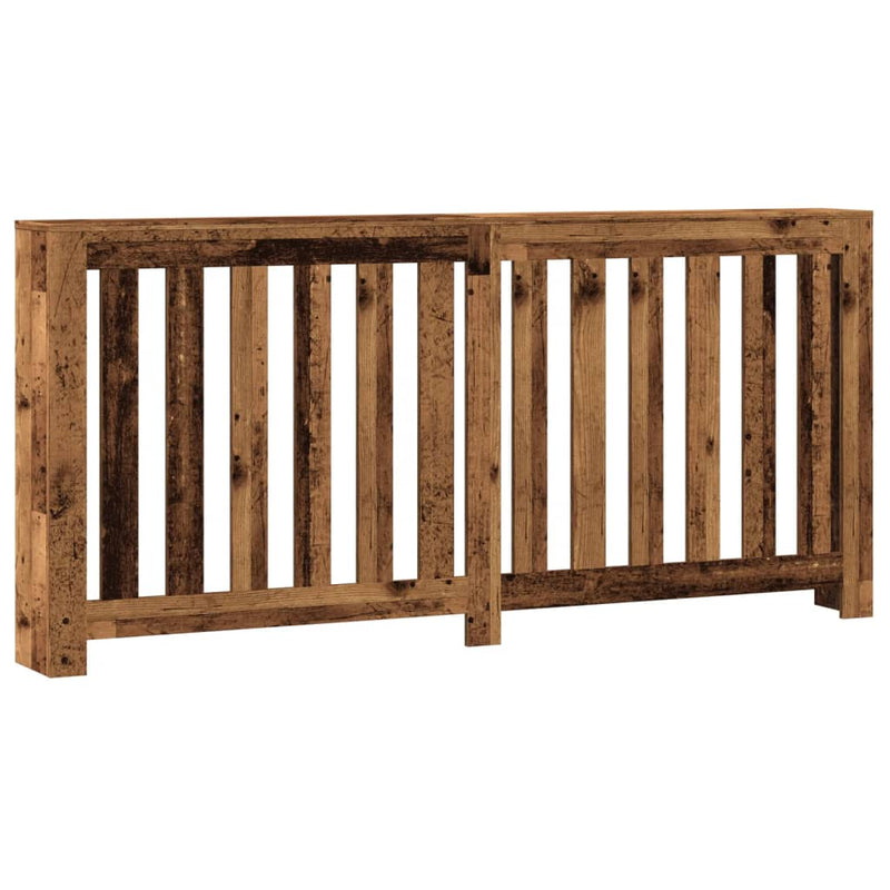 Load image into Gallery viewer, Vidaxl radiatorombouw 175x20x82 cm bewerkt hout oud hout
