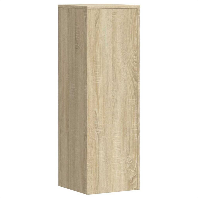 Load image into Gallery viewer, Vidaxl plantenstandaard 33x33x100 cm bewerkt hout sonoma eikenkleurig
