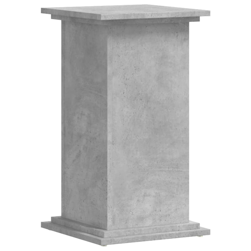 Load image into Gallery viewer, Vidaxl plantenstandaard 33x33x60 cm bewerkt hout betongrijs
