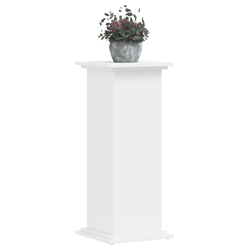 Load image into Gallery viewer, Vidaxl plantenstandaard 33x33x80 cm bewerkt hout wit
