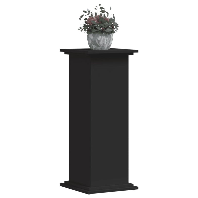 Load image into Gallery viewer, Vidaxl plantenstandaard 33x33x80 cm bewerkt hout zwart
