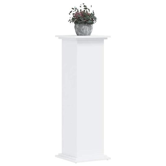 Vidaxl plantenstandaard 33x33x100 cm bewerkt hout wit