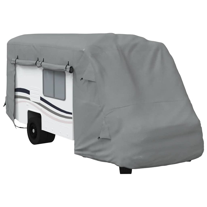 Load image into Gallery viewer, Vidaxl camperhoezen 610x235x275 cm vliesvlies grijs
