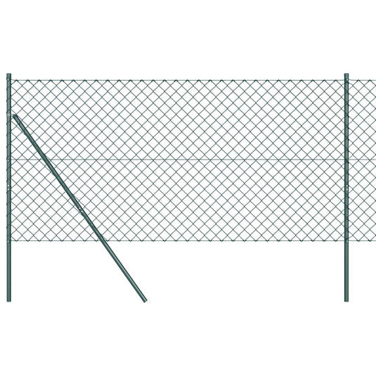 Vidaxl afrasteringspaal groen 10 x 1,2 m (60 x 60 mm gaas)