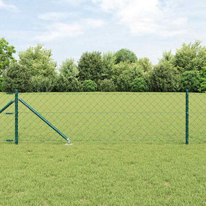 Vidaxl afrasteringspaal groen 10 x 0,6 m (60 x 60 mm gaas)