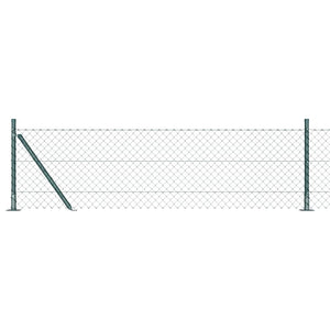 Vidaxl afrasteringspaal groen 10 x 0,4 m (40 x 40 mm gaas)