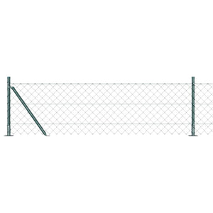 Vidaxl afrasteringspaal groen 10 x 0,6 m (60 x 60 mm gaas)