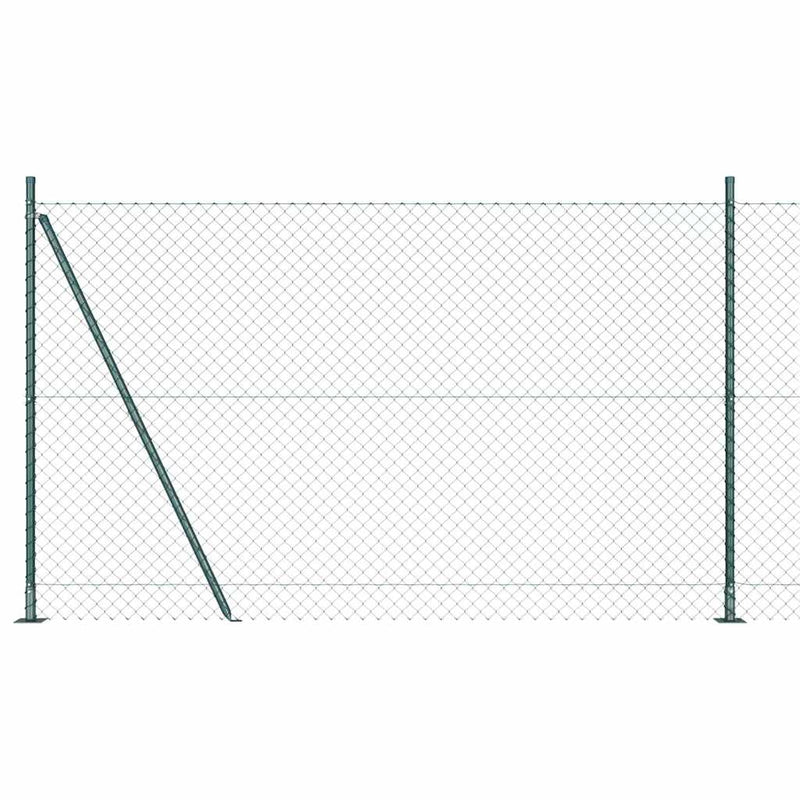 Afbeelding laden in galerijviewer, Vidaxl afrasteringspaal groen 10 x 1,4 m (60 x 60 mm gaas)
