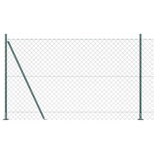 Vidaxl afrasteringspaal groen 10 x 1,5 m (60 x 60 mm gaas)